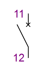 Symbolen van stopcontacten nummeren